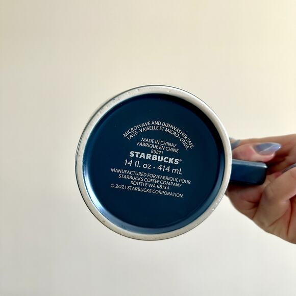 Starbucks Holly Christmas Greenery Holiday Mug - Picture 3 of 5